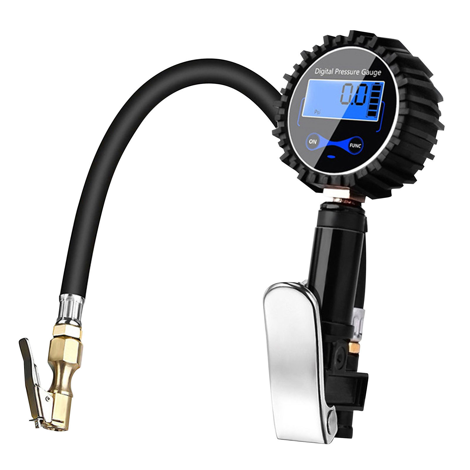 Tire Inflator Pressure Gauge Air Compressor