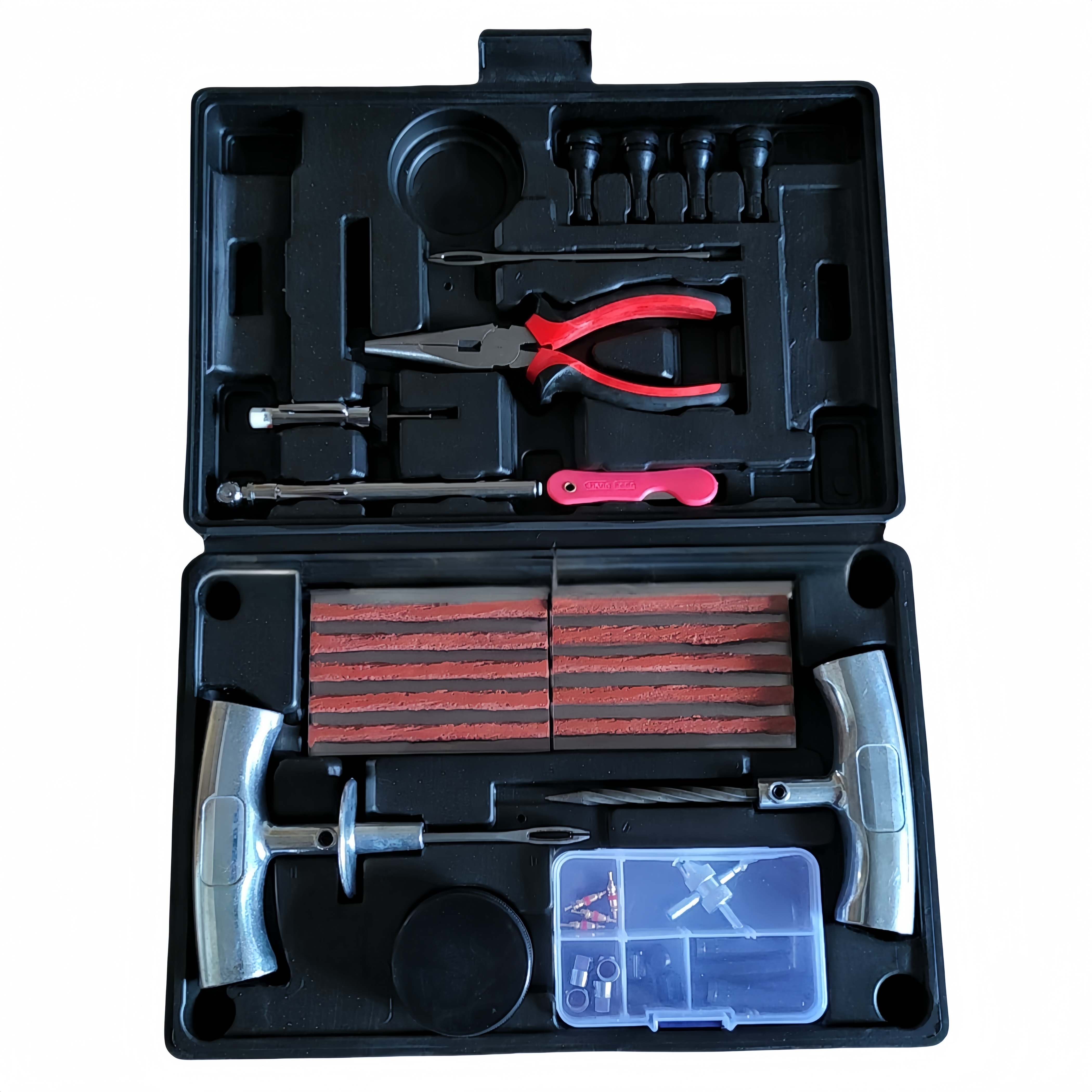 67Pcs Vehicle Tire Puncture Repair Tool Kit Accept Customized 